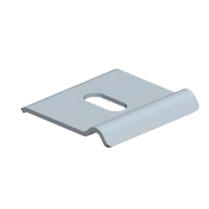 Clip for fastening a tray Ф4.0-6.0 mm with an oval hole