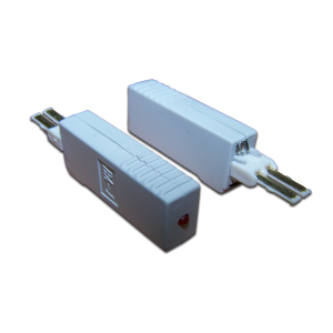 Single pair protection plug (overvoltage and overcurrent), 260V, 10A/10kA