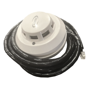 Smoke detector for PDU with monitoring