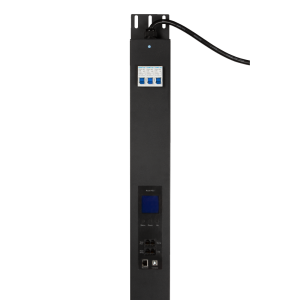 Vertical PDU, 3 phase with MCB, total monitoring RS-485 and IP, 16A / 380V, 6xC19 + 36xC13, 3.0 m power cord, IEC309 plug