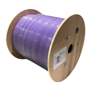 Cable TWT FTP, 4 pairs, Cat.5e, ng(A)-LS, IEC 60332-3, 305 meters, purple