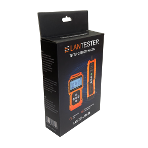 Кабельный тестер с измерением длины, трассировкой кабельных линий и определением POE, монохромный