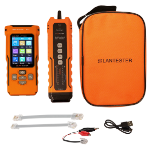 Кабельный тестер с измерением длины, трассировкой кабельных линий, проверкой Ethernet и определением POE, цветной