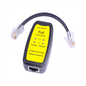 POE tester with type of PoE and power detection