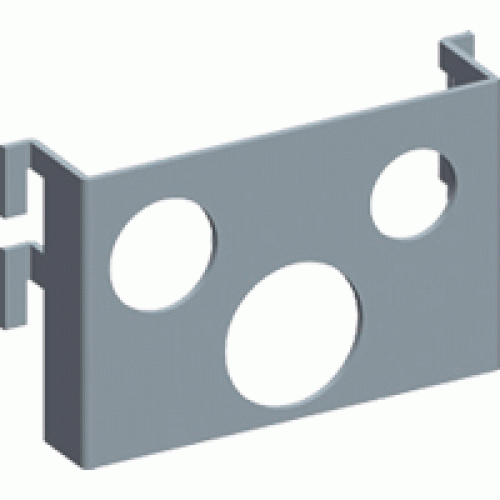 Tube connector plate