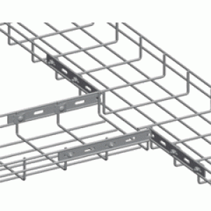 Angled splice bar for MT50 tray