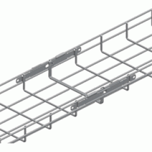 Screwless straight splice bar for a tray with 4.5-5.5 mm wire