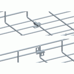 Mounting clamp for a tray with a 4.0-6.0 mm wire