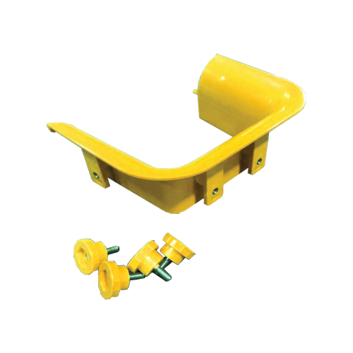 Optic tray trumpet, yellow