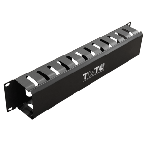 19" cable manager with cover