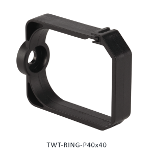 Пластиковое кольцо-органайзер для установки на 19" профиль, с защелкой