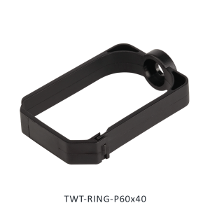 Пластиковое кольцо-органайзер для установки на 19" профиль, с защелкой