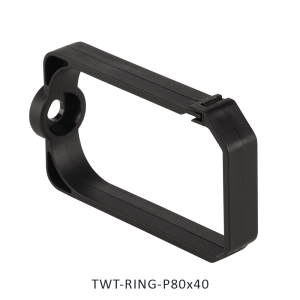 Пластиковое кольцо-органайзер для установки на 19" профиль, с защелкой