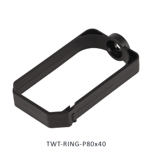 Пластиковое кольцо-органайзер для установки на 19" профиль, с защелкой