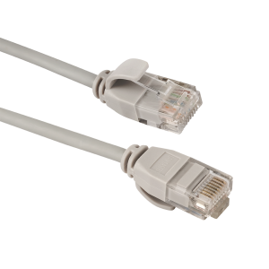 Патч-корд LANMASTER LSZH UTP кат.6, 28AWG, серый
