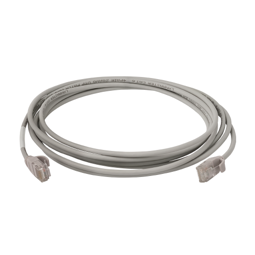 Патч-корд LANMASTER LSZH UTP кат.6, 28AWG, серый