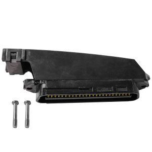 TELCO connector for crimping, 25 pairs, 90 degrees