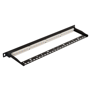 LANMASTER patch panel, 24 port, UTP, cat. 5E, 1U