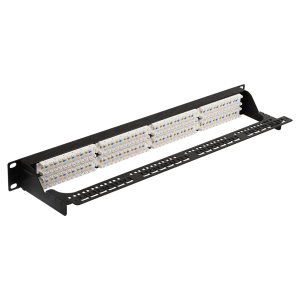 LANMASTER patch panel, 24 port, UTP, cat. 5E, 1U