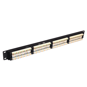 TWT Patch panel, 24 port, UTP, cat. 6, 1U