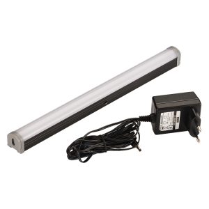 Light-emitting diode (LED) 19" luminaire with magnetic mount, 3,6W, 3 m power cord