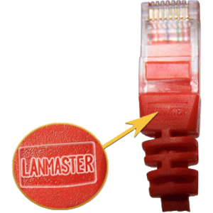 LANMASTER LSZH UTP cat. 5Е patch-cord with molded boots