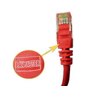 LANMASTER UTP molded patch-cord, RJ45-RJ45, cat. 5Е