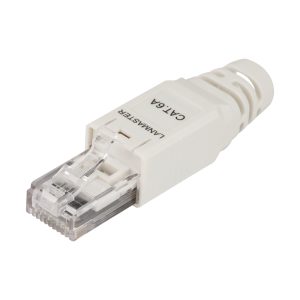 RJ-45 8P8C field terminated plug, unshielded, category 6A