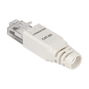 RJ-45 8P8C field terminated plug, unshielded, category 6A